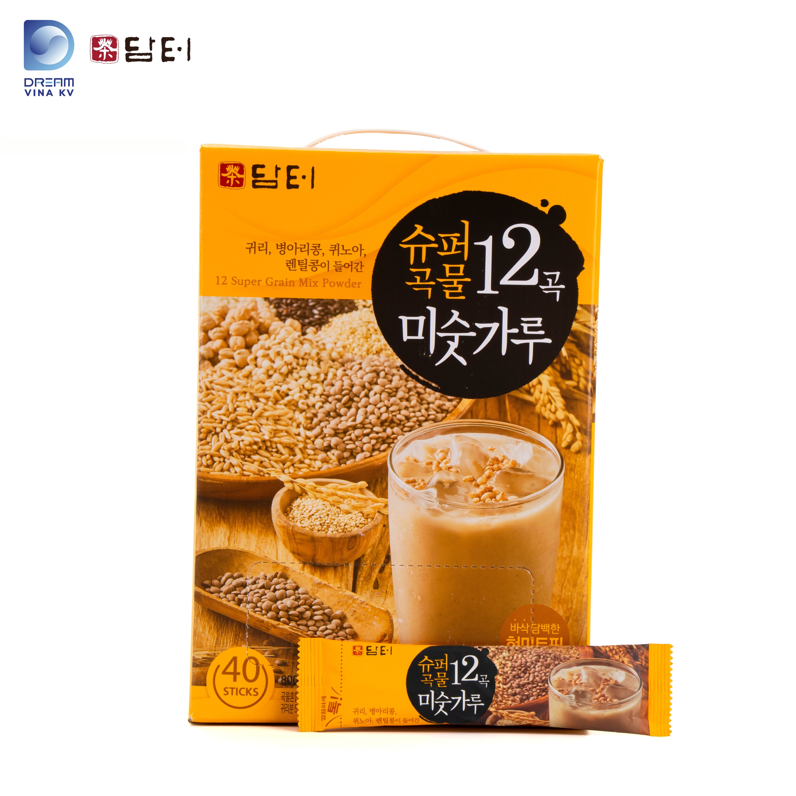 Ngũ cốc 12 loại hạt Damtuh - Hộp 40 gói - Hình ảnh 3