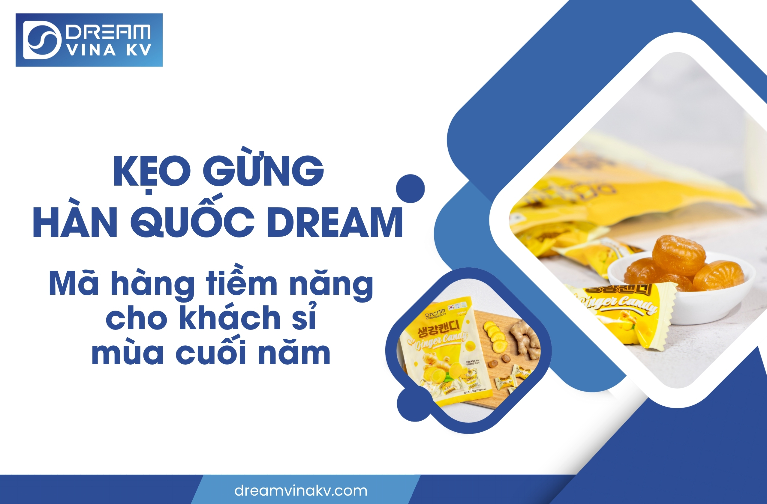 Kẹo gừng Hàn Quốc