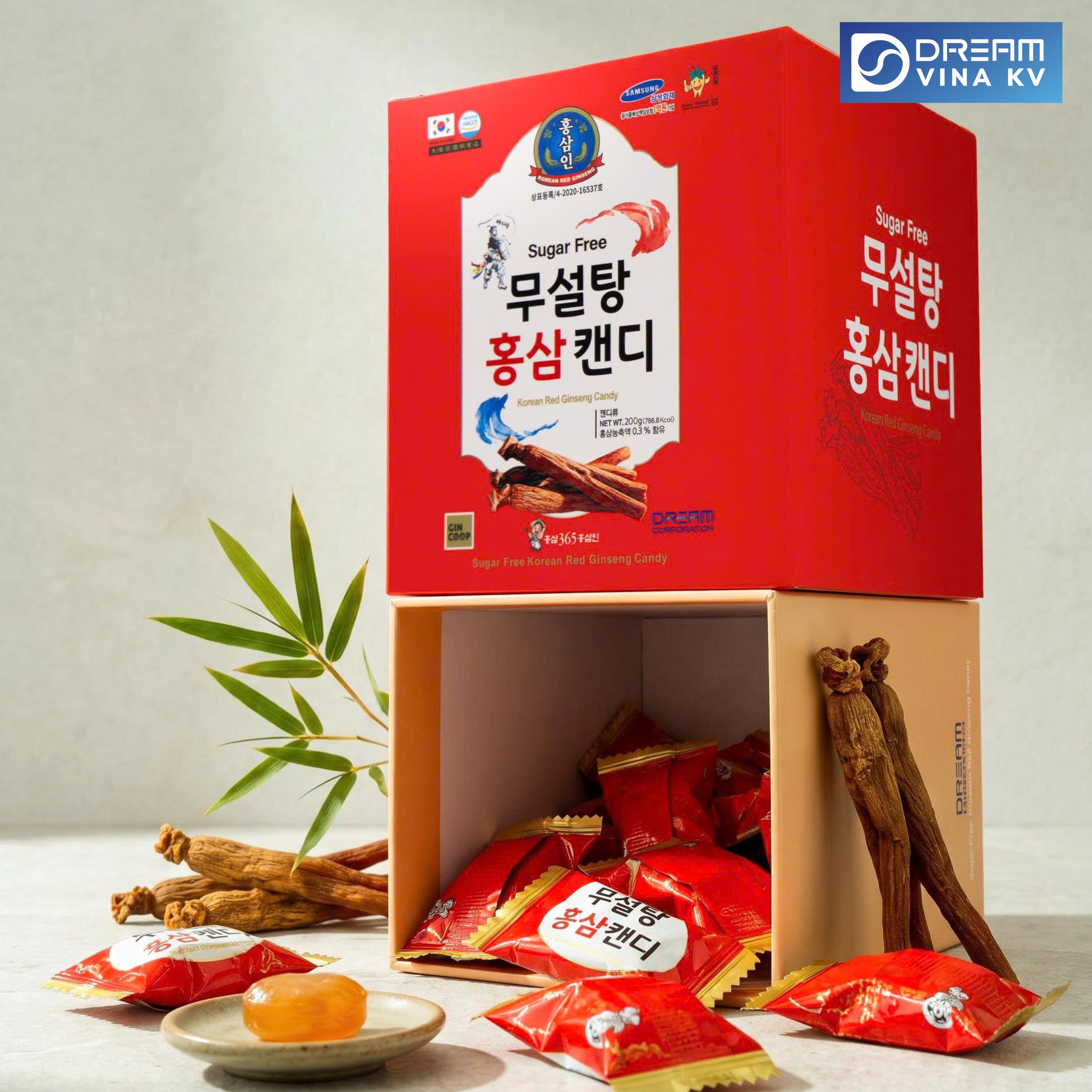 kẹo sâm không đường 365