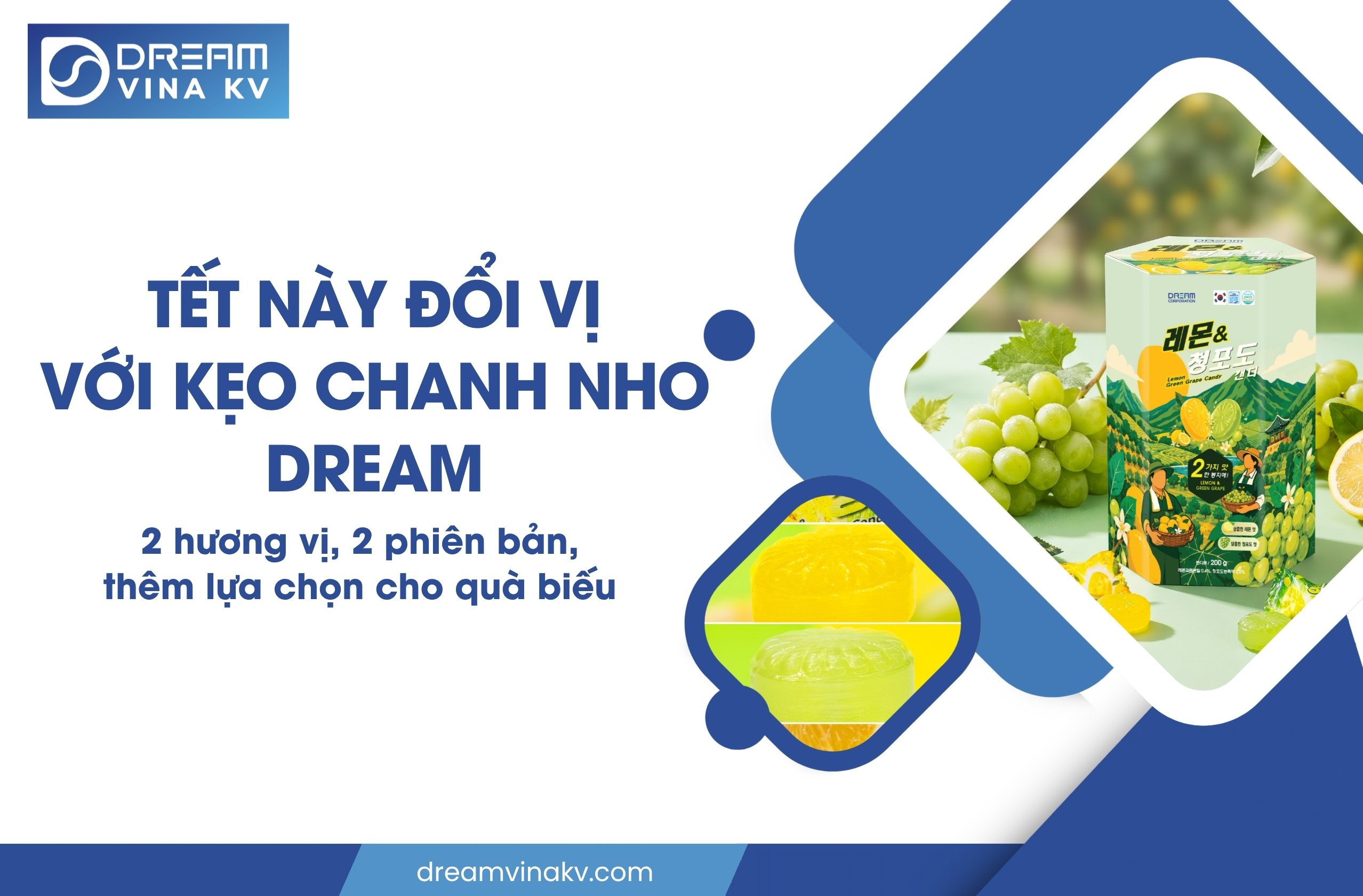 kẹo chanh nho dream
